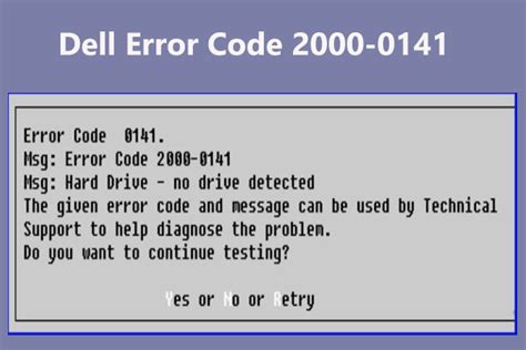 How to Fix Dell Diagnostic Error 2000